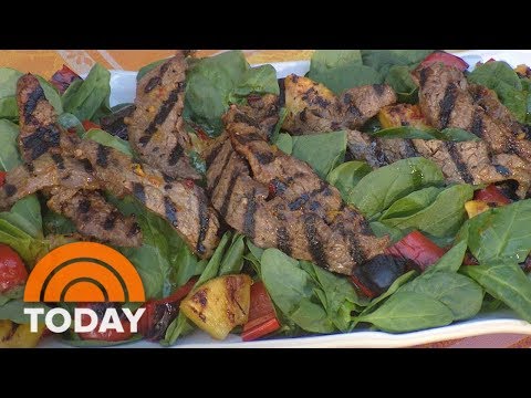 Camila Alves Makes A Delicious Brazilian Steak Salad | TODAY