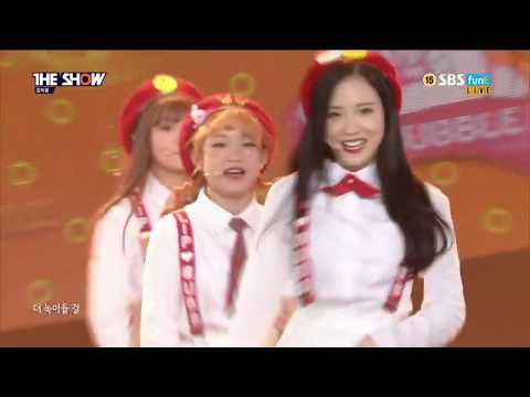 Lipbubble performing "Popcorn" at "The Show" (March 28, 2017)