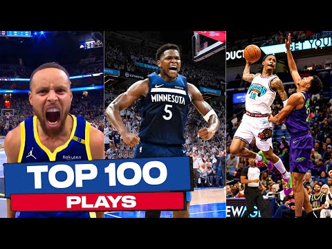 Las 100 Mejores Jugadas de la Temporada NBA 2025🔥