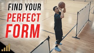 How to: FIND YOUR PERFECT SHOOTING FORM AT HOME!!! Drills to Quickly Improve Your Jump Shot AT HOME!