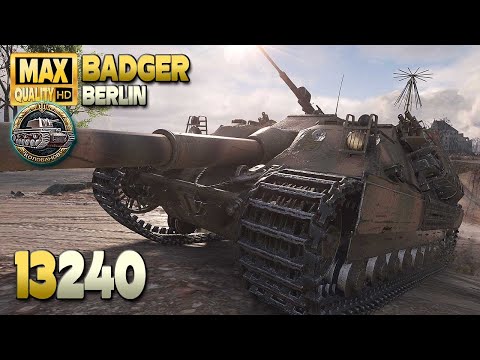 Badger: Outstanding game on map Berlin - World of Tanks
