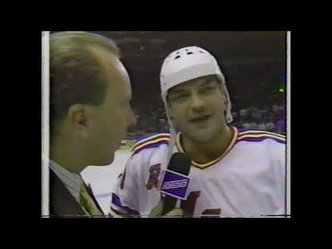 Hilarious Esa Tikkanen Interview after Stephane Matteau's Game 7, 2OT Goal