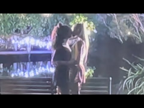 Neighbours Chloe and Kiri kiss ( 27 June 2022 )