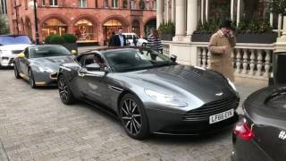 Aston Martin Rev Battle in London! Brand New Vanquish S!