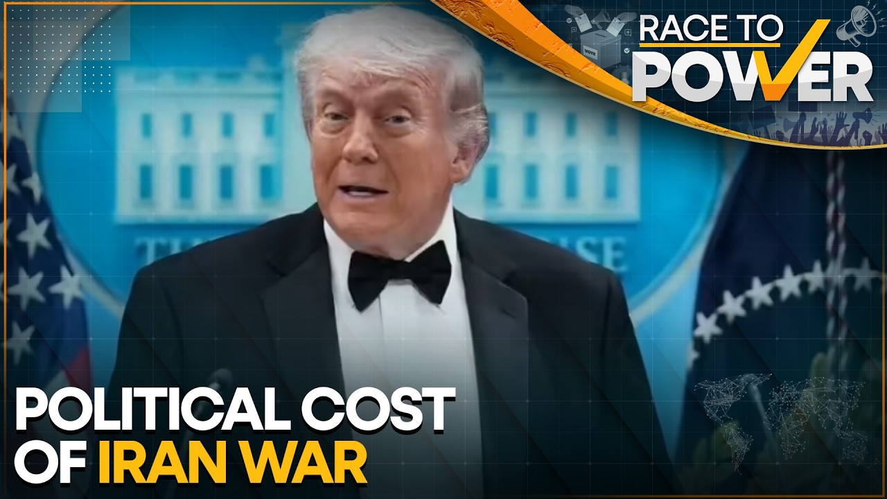 Donald Trump's Approval Ratings Before and After Iran War | Race To Power WION