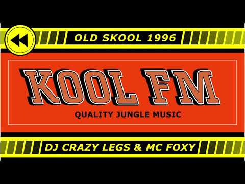 DJ Crazy Legs & MC Foxy | Journey From Hardcore to Jungle Music | Kool FM 94.5 | 1996