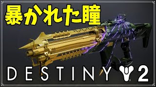 【最終形態】下界武器‐単発リニア、暴かれた瞳！【ディスティニー２】
