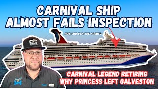 Carnival Ship Almost Fails Health Inspection | What Was Found Onboard??