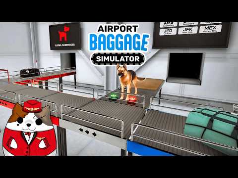 Airport Baggage Simulator Early First Look! | Parcel Sim Airport Style!
