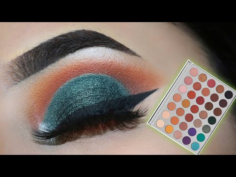The Jaclyn Hill palette Tutorial ||Cut Crease Tutorial Jaclyn Hill X Morphe Palette||Srabani Rahman