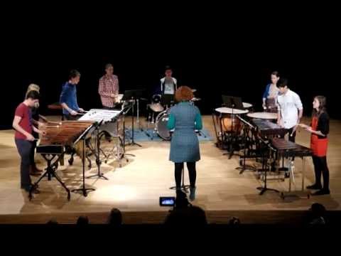 Academie Dilbeek 6/12/2014 - Slagwerkensemble o.l.v. Katja Maes - "Tuno Latino" G. Bomhof