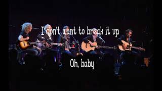 Break It Up - Foreigner Lyric Video