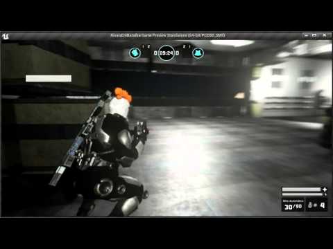 RIVAIS EM BATALHA (Unreal 4) - Personagem agachando