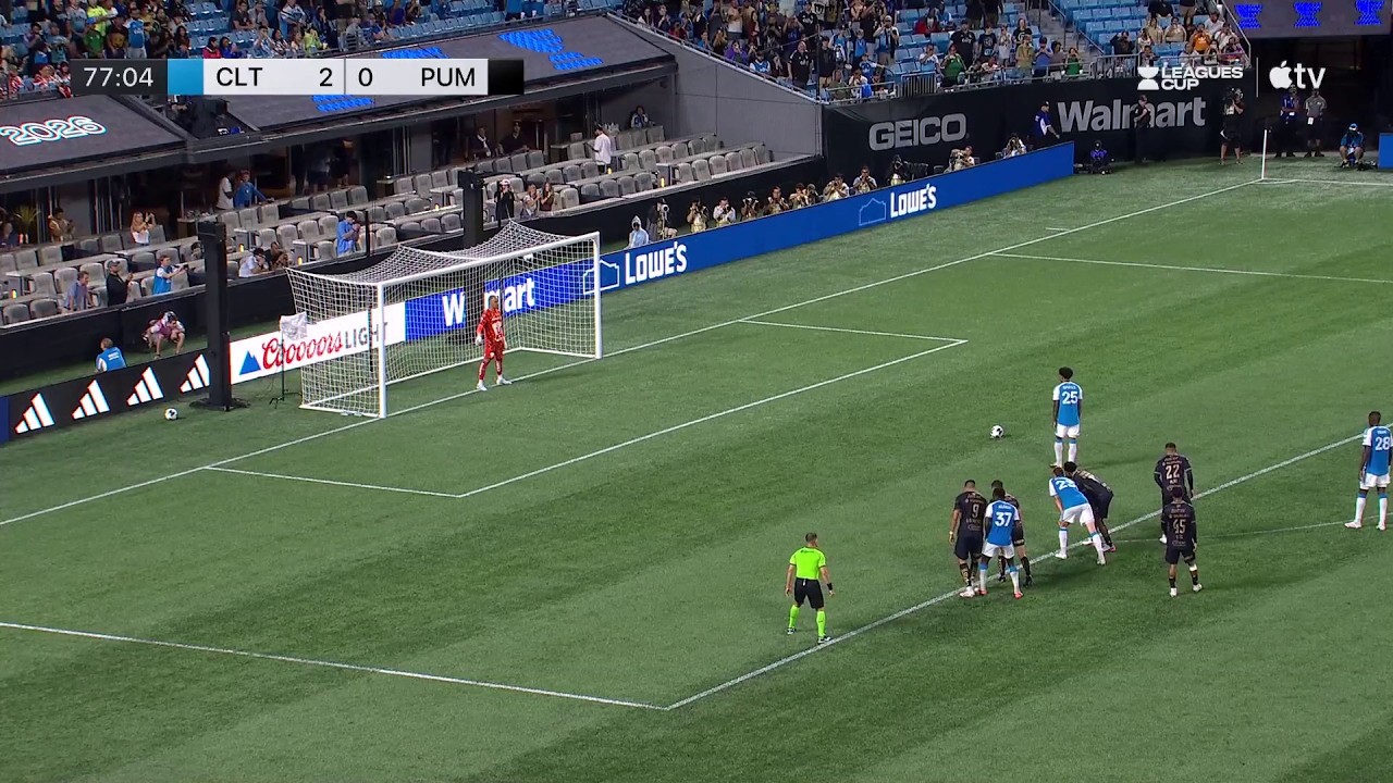 🚨 GOL DE PENAL Tyger Smalls | Charlotte FC 3-0 Pumas | Leagues Cup