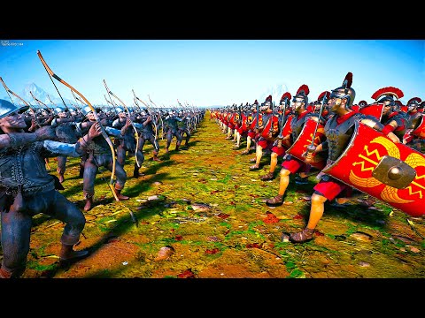 Can Just 50K GOLDEN ROMAN GENERAL ANNIHILATE 500K ARCHER - Ultimate Epic Battle Simulator 2 | UEBS 2