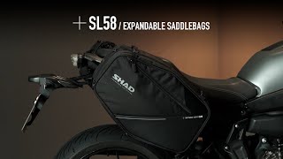 SHAD SL58 rozšíriteľné bočné tašky