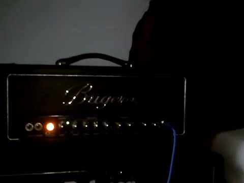 Bugera G5 -showing the Morph EQ and maximum Gain with "Les Paul Studio"