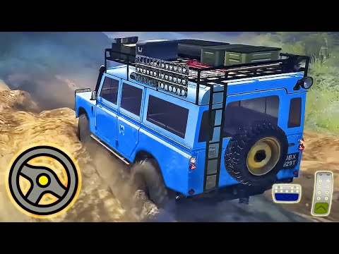 Offroad Cruiser Tough Driving - 4x4 Jeep Driver Simulation Game | Android Gameplay