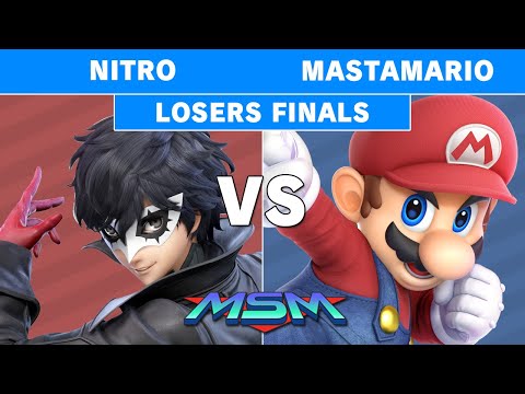 MSM 231 - POW | Mastamario (Mario) Vs Nitro (Joker) Losers Finals - Smash Ultimate