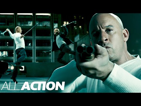 Dom Toretto Defeats Deckard Shaw (Furious 7 Final Fight) | All Action