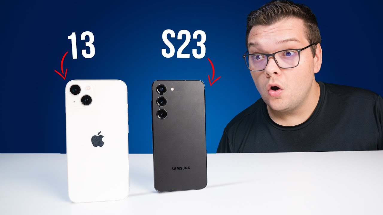 Galaxy S23 vs iPhone 13! qual o MELHOR celular 2024? comparativo