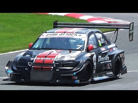 1000HP Mitsubishi Evo 'Black Mamba' Time Attack - Oulton Park 2015