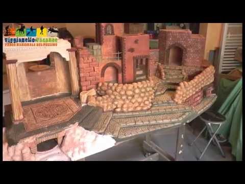 Si preparano  i Presepi a Pedali di Viggianello in Piazza San Francesco