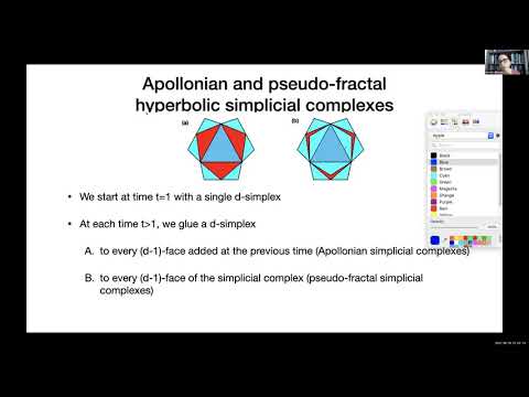 Ginestra Bianconi (8/28/21): The topological Dirac operator and the dynamics of topological signals