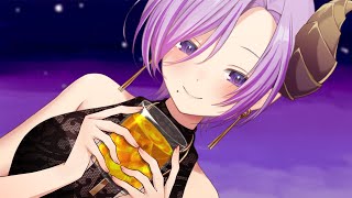 【晩酌】私を酔わせてちょうだいな～♡【西園寺メアリ / ななしいんく】のサムネイル