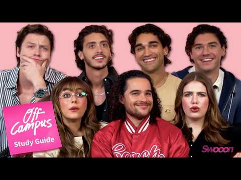 OFF CAMPUS stars break down Season 1's biggest plot points | Swooon