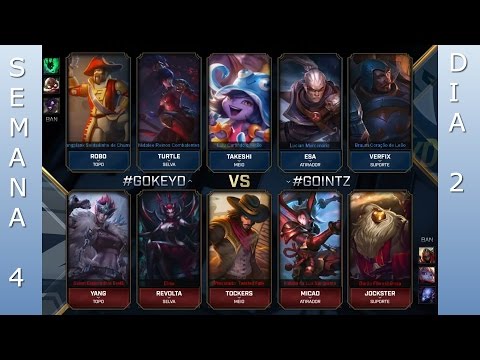 CBLoL 2016 - Keyd x INTZ (Jogo 1 Resumido) S4 D2