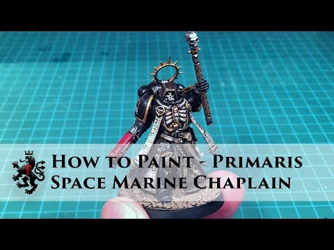 How to Paint - Primaris Space Marine Chaplain - Ultramarines