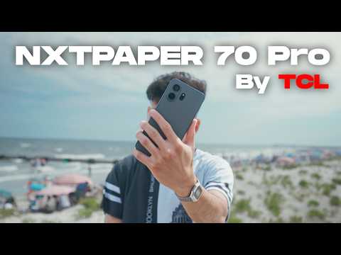 TCL NXTPAPER 70 Pro Cell Phone Bundle with CrystalClip Open Ear Clip-On Earbuds, Android 16 Unlocked Smartphone, 128GB, 6.9" FHD+ 120Hz Display, 50MP Camera, 36H Earbuds video review thumbnail