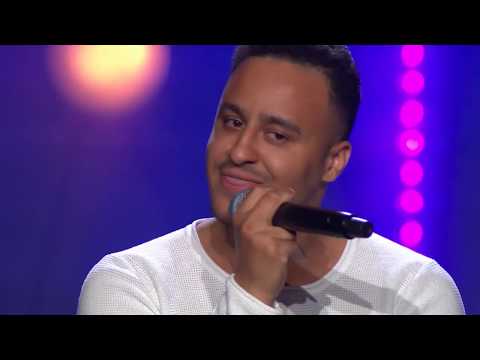 Får juryn att jubla - Malik Miller under sin solosång i Idol 2019