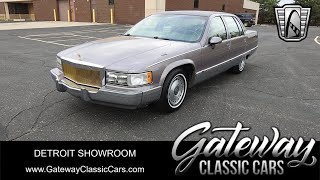 Video Thumbnail for 1994 Cadillac Fleetwood Brougham Sedan