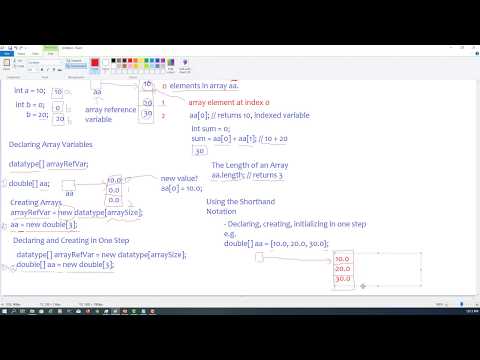 Java Tutorial 30 Single Dimensional Arrays