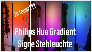 Review: Philips Hue Gradient Signe Stehlampe | Test | Erfahrung | Ist sie ihr Geld wert?