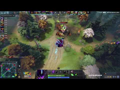 WCA 2017 APAC Qualification Mineski vs RRQ game 2