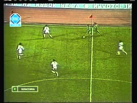 1986 (September 17) Dinamo Minsk (USSR) 2-Raba ETO Gyor (Hungary) 4 (UEFA Cup)(one goal missing)