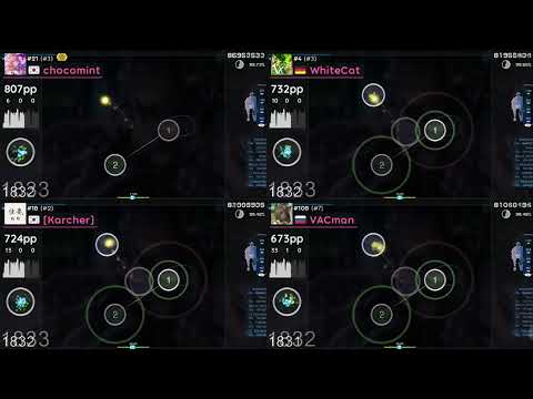 4 PLAYERS VS! | Release Hallucination - I.F. [My Loneliness Grow as the Moment...]