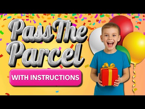 Pass the Parcel Game 🎁 Pass the parcel instructions