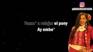 KARAOKE Ay Ombe (Vamo&#39; a Relajar el Pony) - Aterciopelados