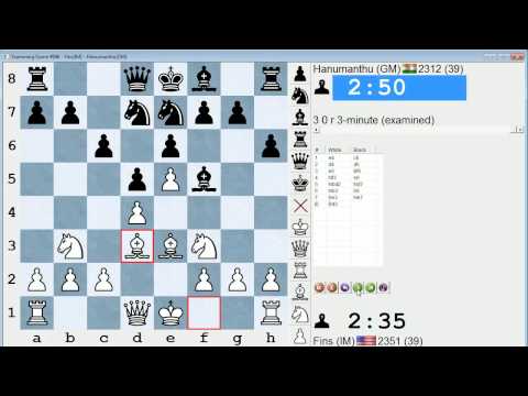 Blitz Chess #100: IM Bartholomew vs. GM Lalith (Caro-Kann Defense)
