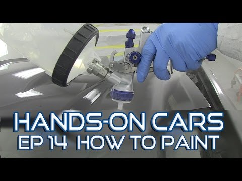 How To Paint a Car - Hands-On Cars 14: Painting The Camaro!  Kevin Tetz & Eastwood