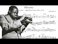 Clifford Brown - Minority Solo Transcription
