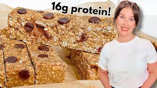 My go-to homemade protein bars!  💪🏼 Vegan, gluten free, no refined sugar