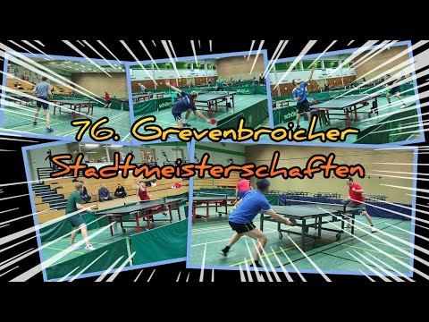 76. Grevenbroicher Stadtmeisterschaften - kleines Best-Of an Ballwechseln als Erinnerung