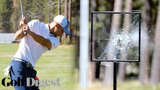 Steph Curry, Deron Williams, and More Celebrities Try To Smash Glass at Lake Tahoe | Golf Digest