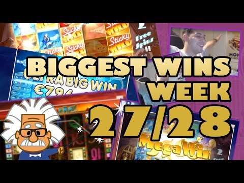 Casino Bonus Master Twitch - Biggest Wins Bonus Games - Week 27 & Week 28 - 2018