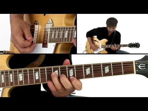 Swing Blues Guitar Lesson - Billy Boy: Solo 2 Performance - David Blacker